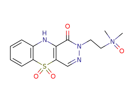 1H-Pyridazino(4,5-b)(1,4)benzothiazin-1-one, 2,10-dihydro-2-(2-(dimethylamino)ethyl)-, N,5,5-trioxide, trihydrate