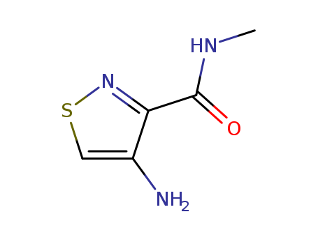 3-ISOTHIAZOLECARBOXAMIDE,4-AMINO-N-METHYL-