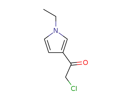 Ethanone, 2-chloro-1-(1-ethyl-1H-pyrrol-3-yl)- (9CI)