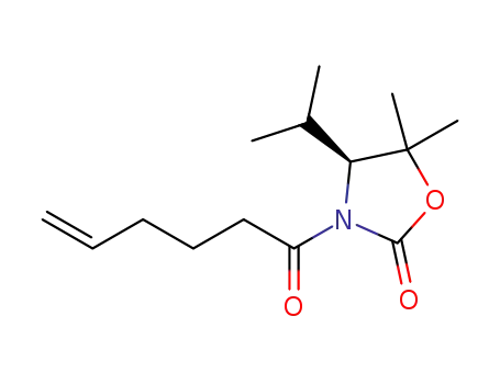 (S)-3-(hex-5-enoyl)-4-isopropyl-5,5-dimethyloxazolidine-2-one