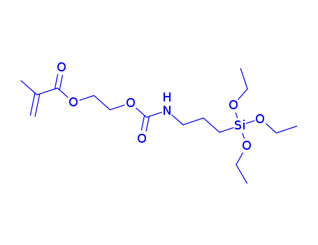 2-(3-triethoxysilylpropylcarbamoyloxy)ethyl 2-methylprop-2-enoate cas no. 115396-93-5 98%
