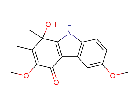 1-hydroxy-3,6-dimethoxy-1,2-dimethyl-9H-carbazol-4-one