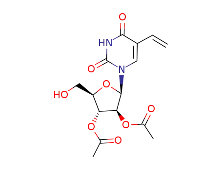 Acetic acid (2R,3S,4R,5R)-4-acetoxy-2-(2,4-dioxo-5-vinyl-3,4-dihydro-2H-pyrimidin-1-yl)-5-hydroxymethyl-tetrahydro-furan-3-yl ester