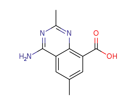 4-aMino-2,6-diMethylquinazoline-8-carboxylic acid