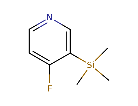 4-FLUORO-3-(TRIMETHYLSILYL)PYRIDINE