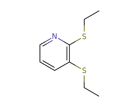 Pyridine, 2,3-bis(ethylthio)- (9CI)