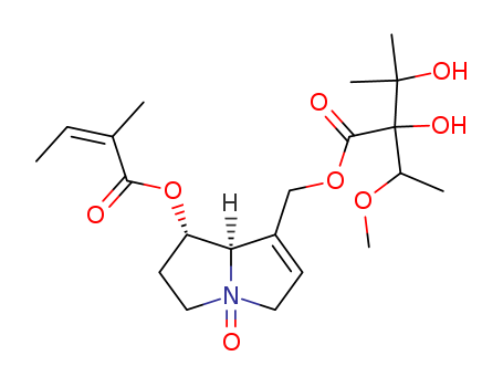2-Butenoic acid,2-methyl-,(1S,7aR)-7-[[(2R)-2,3-dihydroxy-2-[(1S)-1-methoxyethyl]-3-methyl-1-oxobutoxy]methyl]-2,3,5,7a-tetrahydro-4-oxido-1H-pyrrolizin-1-ylester, (2Z)-