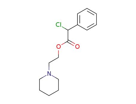 chloro-phenyl-acetic acid-(2-piperidino-ethyl ester)