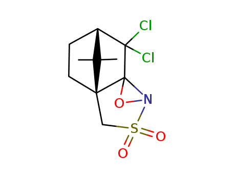 (4aS,7S,8aR)-8,8-Dichloro-9,9-dimethyltetrahydro-4H-4a,7-methanobenzo[c][1,2]oxazireno[2,3-b]isothiazole 3,3-dioxide