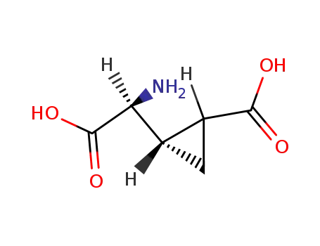 Molecular Structure of 22255-17-0 ((alpha-carboxycyclopropyl)glycine)
