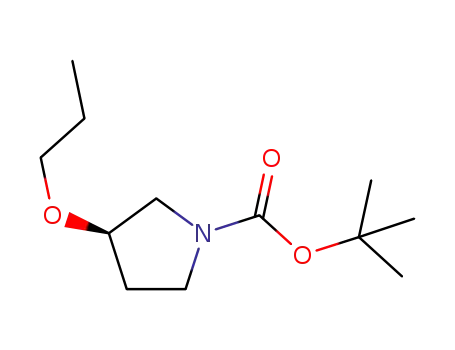 1-BOC-(R)-3-(N-PROPOXY)PYRROLIDINE
