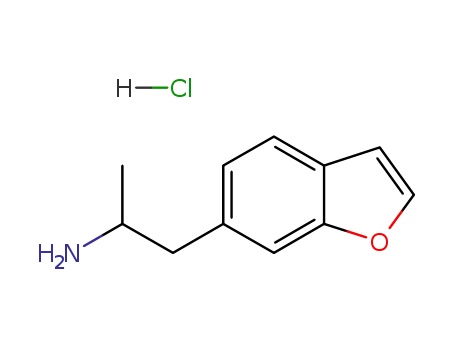 Molecular Structure of 286834-84-2 (6-APB (6-(2-aminopropyl)benzofuran))