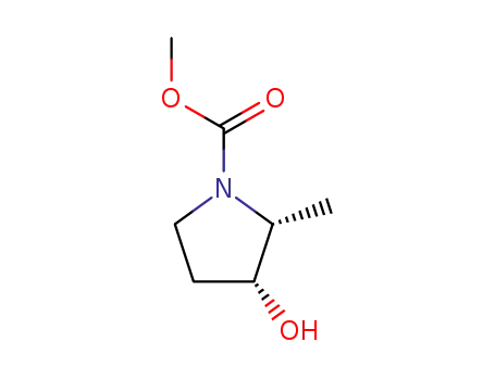 1- 피 롤리 딘 카르 복실 산, 3- 히드 록시 -2- 메틸-, 메틸 에스테르, 시스-(9CI)