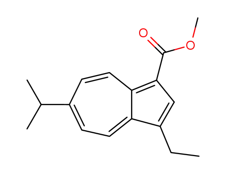 3-에틸-6-(1-메틸에틸)-1-아줄렌카르복실산 메틸 에스테르