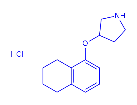 3-[(5,6,7,8-Tetrahydro-1-naphthalenyl)oxy]-pyrrolidine hydrochloride