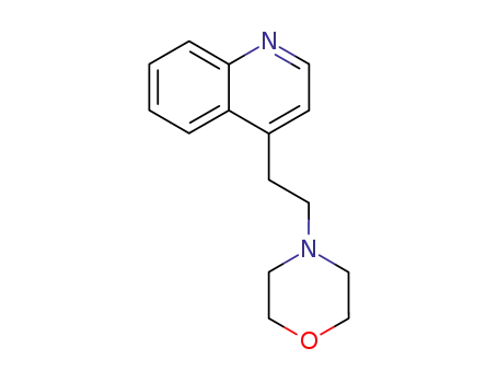 Quinoline, 4-(2-(4-morpholinyl)ethyl)-