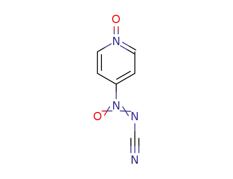 Molecular Structure of 117505-24-5 (2-[(Pyridine 1-oxide)-4-yl]diazenecarbonitrile 2-oxide)