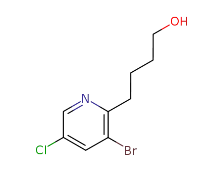 3-bromo-5-chloro-2-(4-hydroxybutyl)pyridine