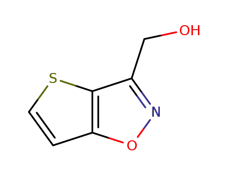 Molecular Structure of 117366-96-8 (Thieno[2,3-d]isoxazole-3-methanol (9CI))