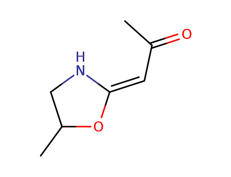 2-PROPANONE,1-(5-METHYL-2-OXAZOLIDINYLIDENE)-,(E)-