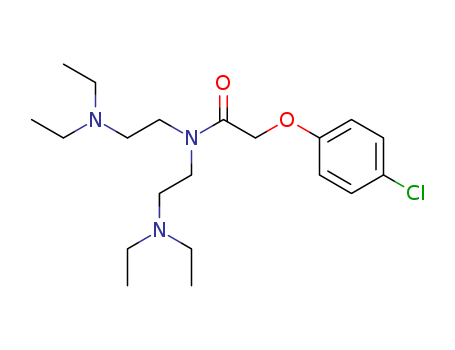 2-(p-Chlorophenoxy)-N,N-bis[2-(diethylamino)ethyl]acetamide