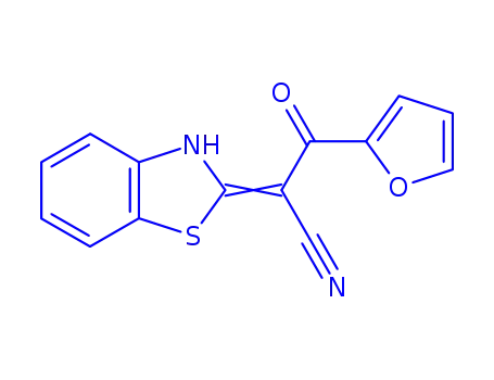 2-benzothiazol-2-yl-3-furan-2-yl-3-oxo-propionitrile