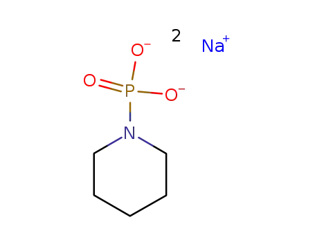 Molecular Structure of 117018-90-3 (disodium piperidin-1-ylphosphonate)