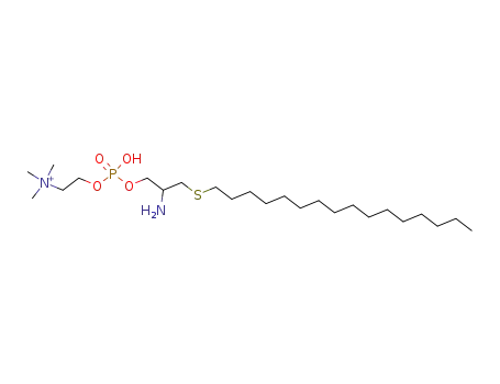 {2-[(2-Amino-3-hexadecylsulfanyl-propoxy)-hydroxy-phosphoryloxy]-ethyl}-trimethyl-ammonium