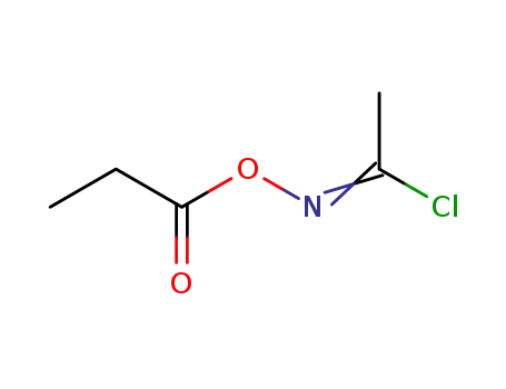 N-(1-Oxopropoxy)ethanimidoyl chloride