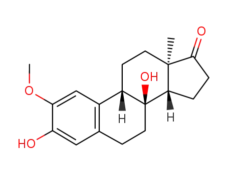 (+/-)-3,8α-dihydroxy-2-methoxy-9α-estra-1,3,5(10)-trien-17-one