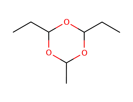 Molecular Structure of 117888-04-7 (2,4-DIETHYL-6-METHYL-1,3,5-TRIOXANE)