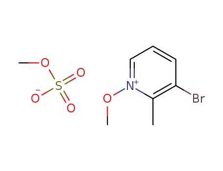 3-bromo-1-methoxy-2-methylpyridinium methyl sulfate