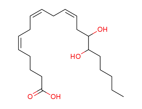Molecular Structure of 79551-81-8 ((5E,8E,11E)-14,15-dihydroxyicosa-5,8,11-trienoic acid)