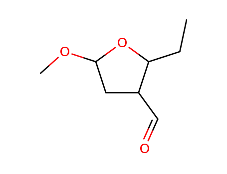 3-Furancarboxaldehyde, 2-ethyltetrahydro-5-methoxy- (9CI)