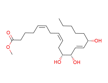 methyl 11(R),12(S),15(S)-trihydroxyeicosa-5(Z),8(Z),13(E)-trienoate