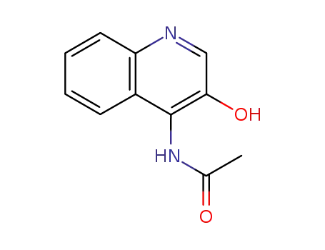 4-(acetylamino)-3-hydroxyquinoline