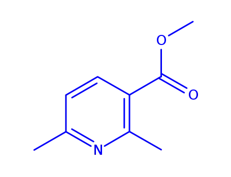 Molecular Structure of 127067-18-9 (2,6-DIMETHYL-NICOTINIC ACID METHYL ESTER)