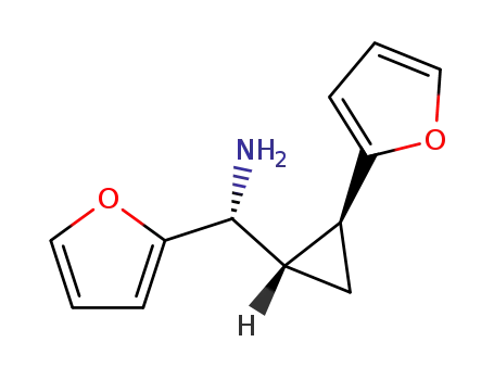 C-[(R)-C-Furan-2-yl-C-((1S,2S)-2-furan-2-yl-cyclopropyl)]-methylamine