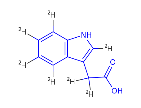 1H-Indole-3-acetic-a,a-d2 acid