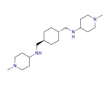 N,N'-Bis(1-methyl-4-piperidyl)-1α,4β-cyclohexanebis(methanamine)