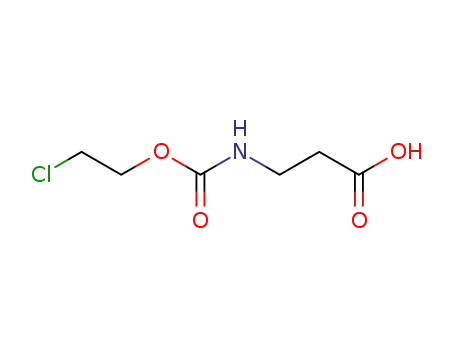 β-<(2-chloroethoxy)carbonyl>-β-alanine