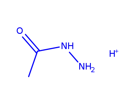 Molecular Structure of 116819-13-7 (Acetic  acid,  hydrazide,  conjugate  monoacid  (9CI))