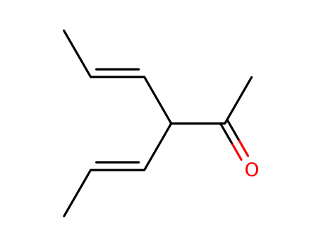 4-Hexen-2-one, 3-(1-propenyl)-, (E,E)- (9CI)