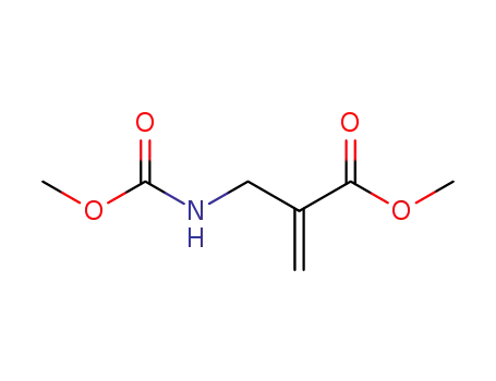2-Propenoic  acid,  2-[[(methoxycarbonyl)amino]methyl]-,  methyl  ester