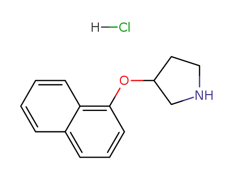 S-3-(1-나프탈레닐록시)-피롤리딘 염산염