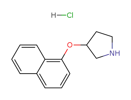 1-Naphthyl 3-pyrrolidinyl ether hydrochloride