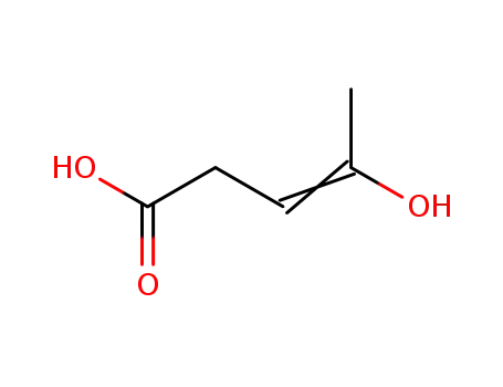 Molecular Structure of 117425-95-3 (3-Pentenoic acid, 4-hydroxy- (9CI))