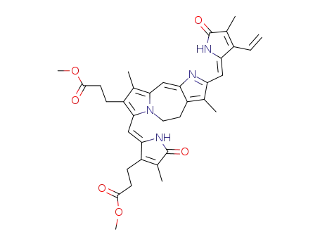 Molecular Structure of 117032-45-8 (neobiliverdin IX delta dimethyl ester)