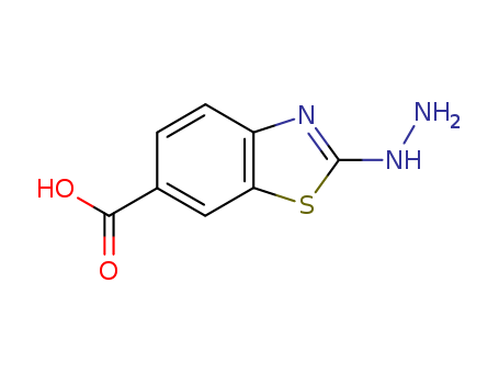 6-Benzothiazolecarboxylicacid, 2-hydrazinyl-