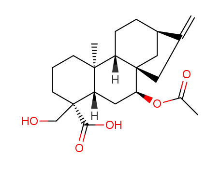 7β-acetoxy-18-hydroxy-ent-kaur-16-en-19-oic acid